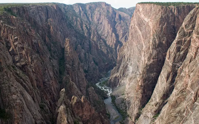 Black Canyon near Painted Wall