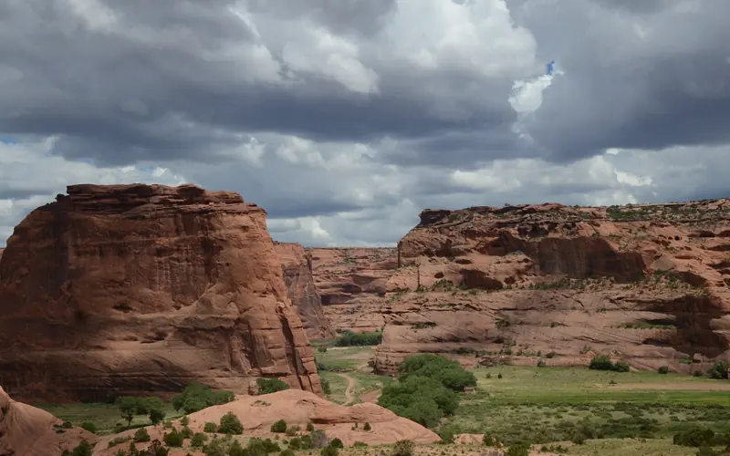 View of the canyon from the White House Trail
