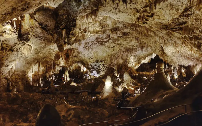 Photo of the Big Room with trail