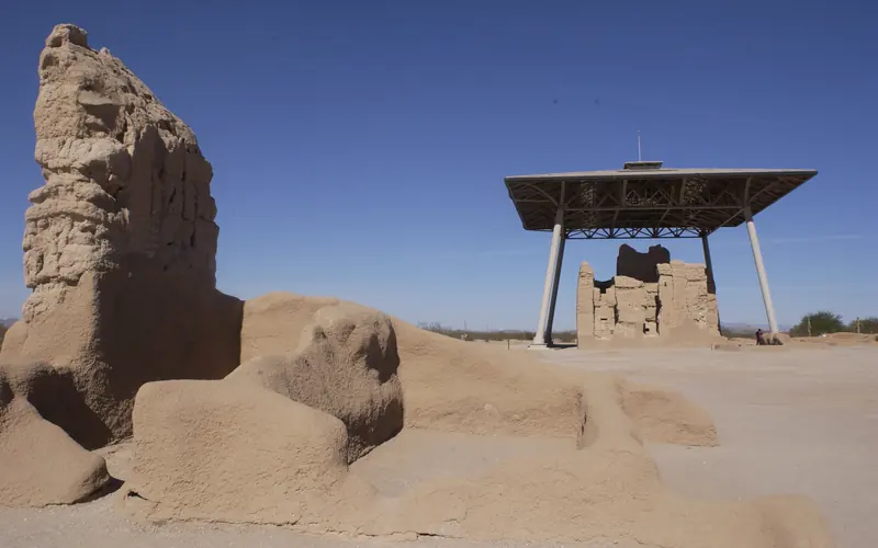 earthern ruins including the Great House and other parts