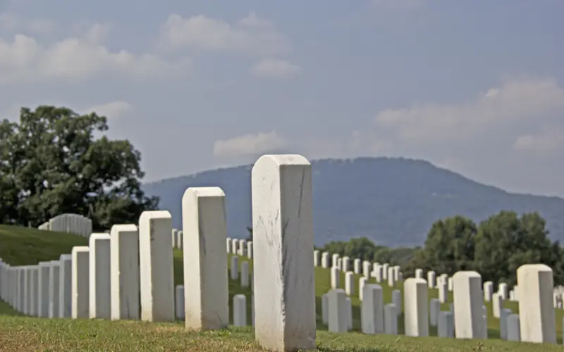 Lookout Mountain and the National Cemetery