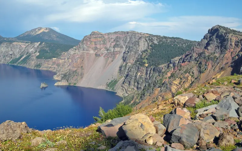a view of Phantom Ship and Chaski Bay