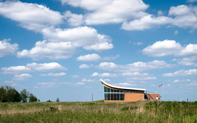 The Homestead Heritage Center on the tallgrass prairie
