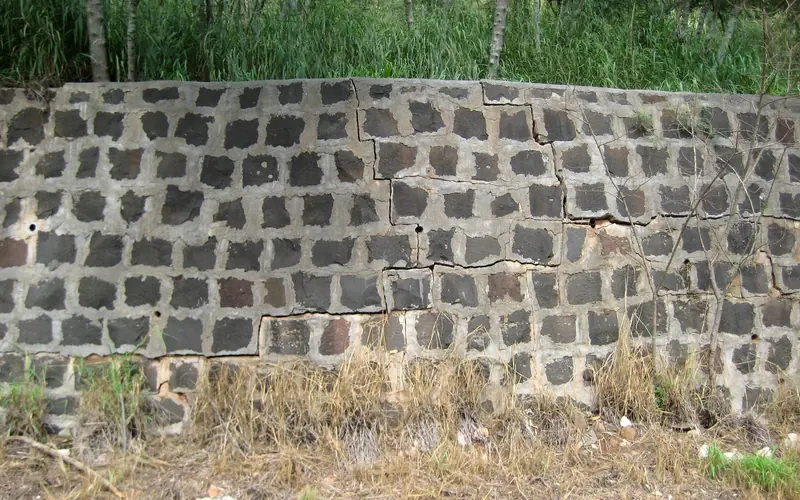 A stone wall