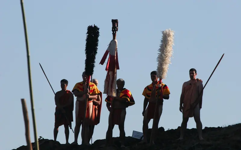 War god Kū and His Warriors