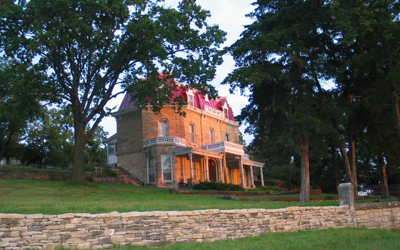 limestone mansion of the ranch