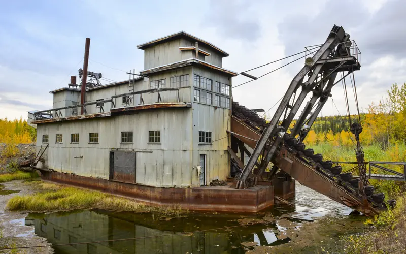 Historic Coal Creek Dredge